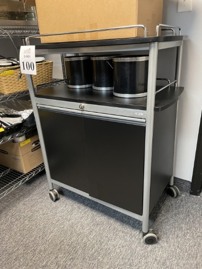 SAFECO ROLLING SERVICE CART