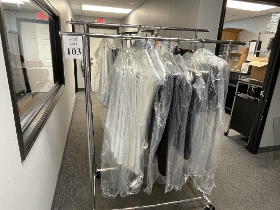 ROLLING GARMENT RACK