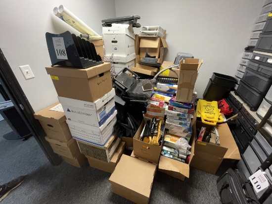 VERY LARGE LOT CONSISTING OF OFFICE SUPPLIES