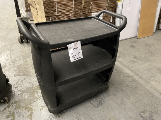 CARLISLE BLACK UTILITY/BUS CART