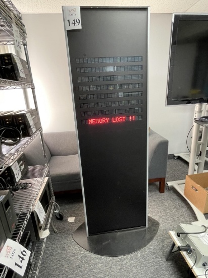IBLE DIGITAL LED MESSAGE BOARD 74" X 2'