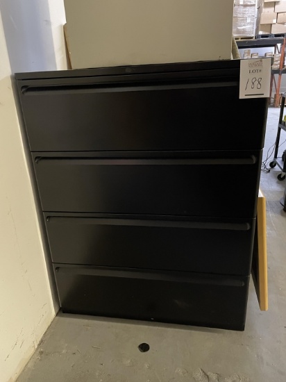 (2) 4-DRAWER LATERAL FILE CABINETS