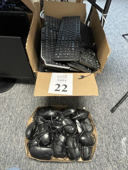 LOT CONSISTING OF ASSORTED KEYBOARDS AND MOUSES'