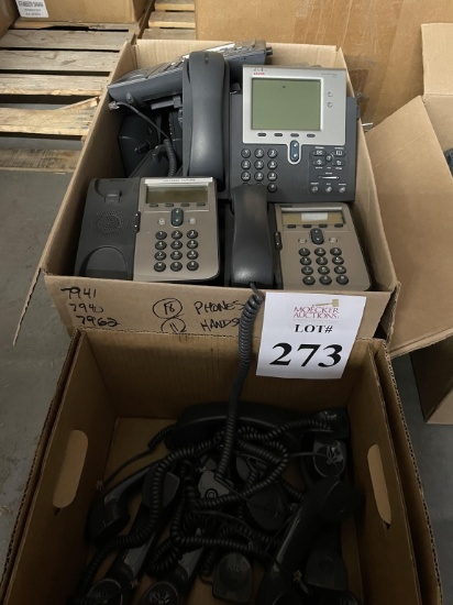 CISCO IP PHONES, MODELS INCLUDE 7940, 7941, 7942,
