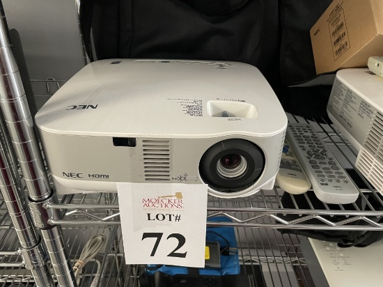 NEC PROJECTOR MODEL NP-905