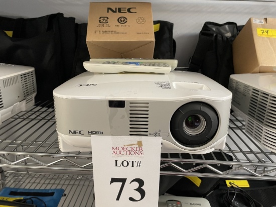 NEC PROJECTOR, MODEL NP-905