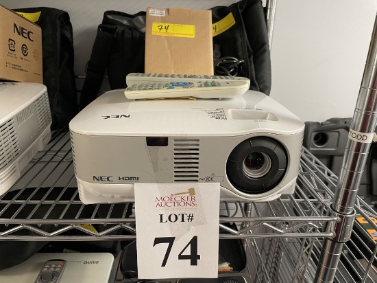 NEC PROJECTOR, MODEL NP-905