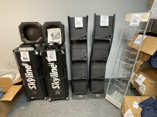 LOT CONSISTING OF (2) SKYLINE TRADESHOW DISPLAYS,