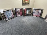 ABSTRACT FRAMED PRINTS IN SILVER FRAME