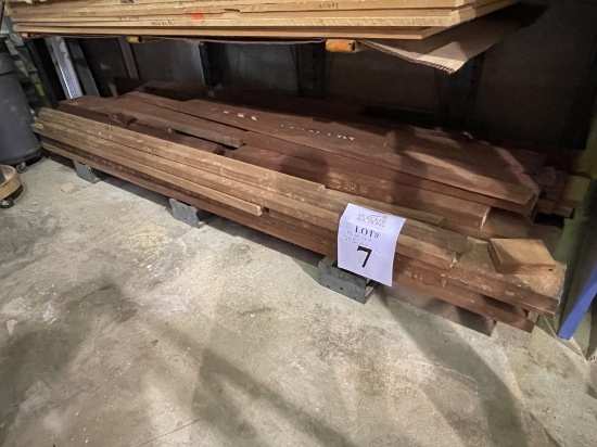 LOT CONSISTING OF SAPELE AFRICAN MAHOGANY