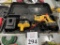 DEWALT CORDLESS RECIPROCATING SAW IN CASE, COMES