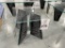 MALVASIO DESIGNS VETRO GLASS END TABLE