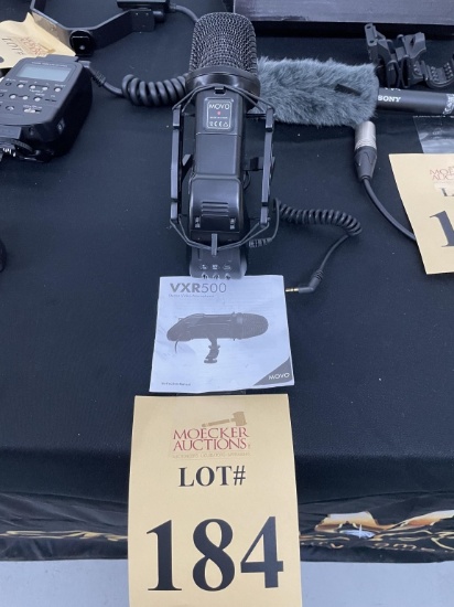 MOVO STEREO VIDEO MICROPHONE, MODEL VXR500