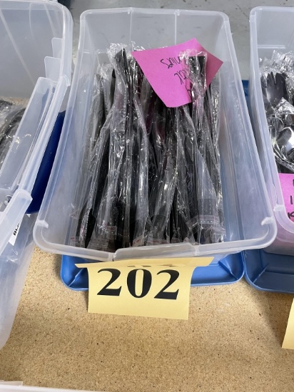 GLOSS BLACK BREAD KNIVES
