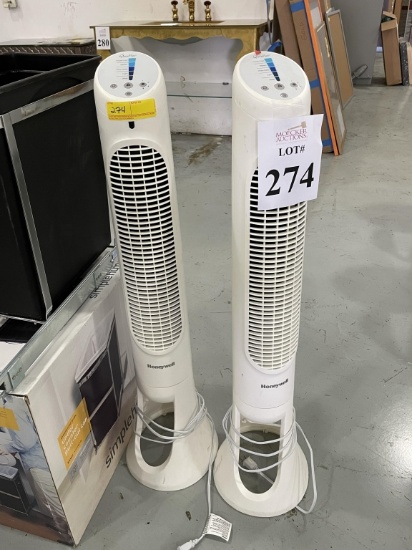 HONEYWELL OSCILLATING PEDESTAL FANS