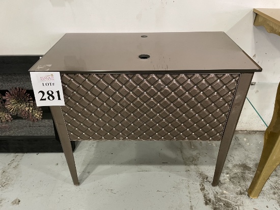 MURANO DECORATIVE ART GLASS VANITY