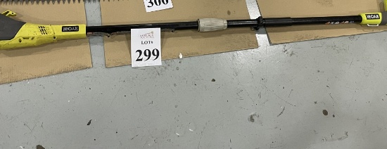 RYOBI POLE SAW MODEL P4360, NO BATTERY OR CHARGER