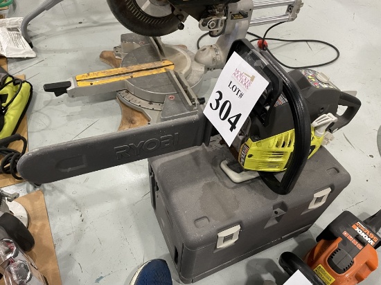 RYOBI 16" CHAIN SAW, MODEL RY3716
