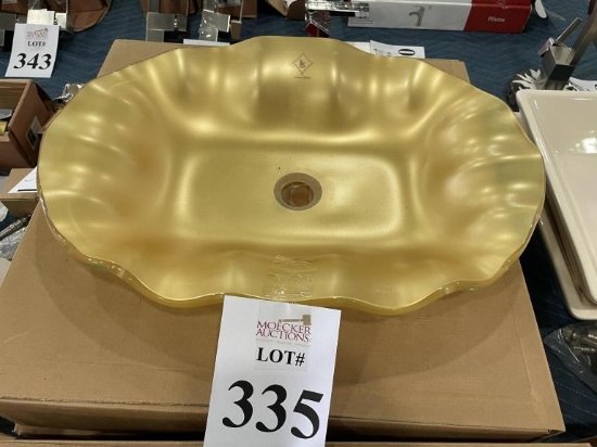 MALVASIO DESIGNS LUXURY GLASS SHELL SINKS
