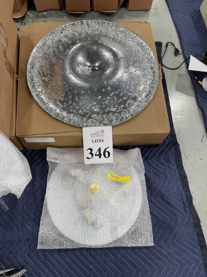 MURANO GLASS CEILING LIGHT FIXTURE