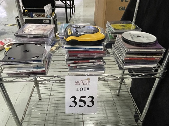 LOT CONSISTING OF MUSIC CD'S