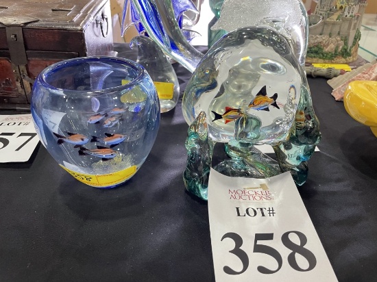 MURANO ART GLASS PIECES