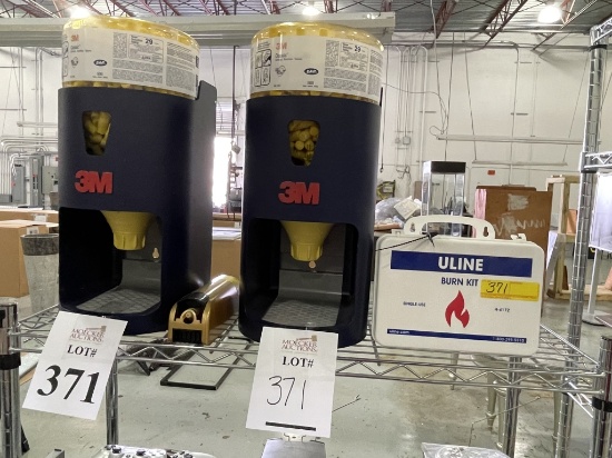 LOT CONSISTING OF (2) 3M EARPLUG DISPENSERS
