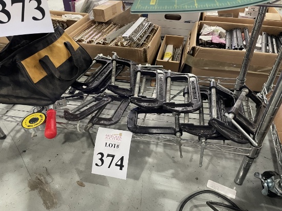 LOT CONSISTING OF "C" CLAMPS