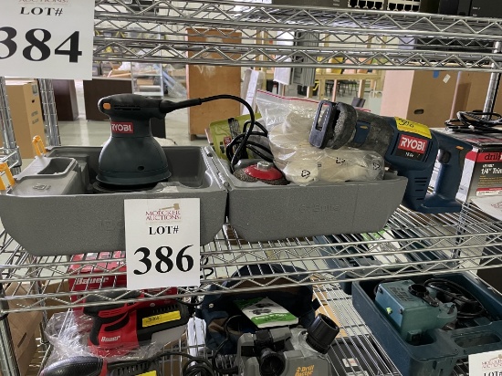 LOT CONSISTING OF POWER TOOLS