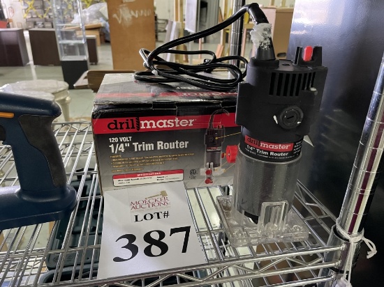 DRILL MASTER 1/4" TRIM ROUTER