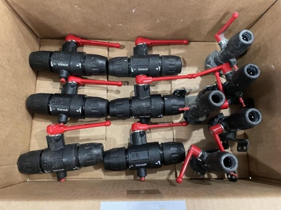 LOT CONSISTING OF TRANS AIR HOSE VALVES