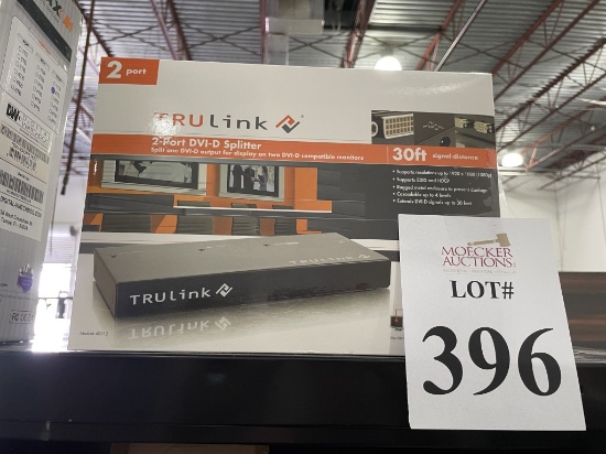 TRULINK 2 PORT DVI-D SPLITTER, MODEL 40312