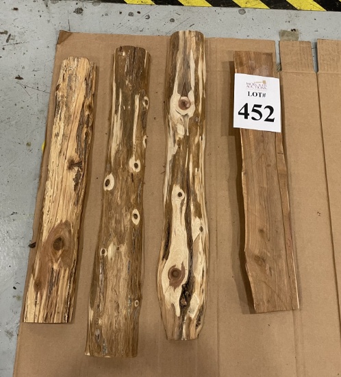 LOT CONSISTING OF CEDAR LOG SLICES