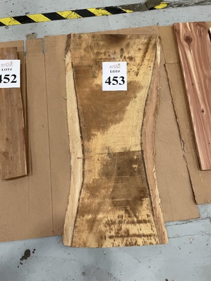 LIVE EDGE LOG SLICE
