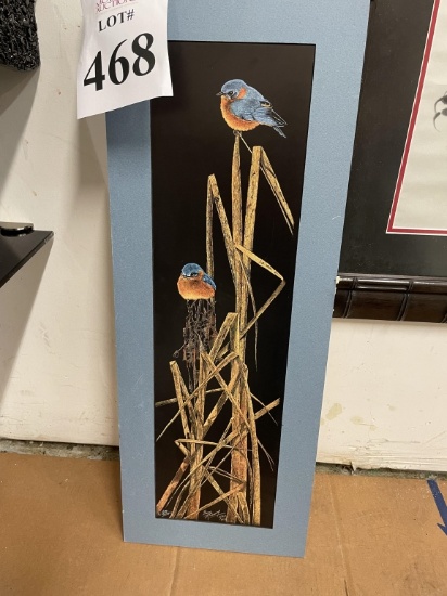 BIRD PRINT, SIGNED BY ARTIST GREGG MURRAY