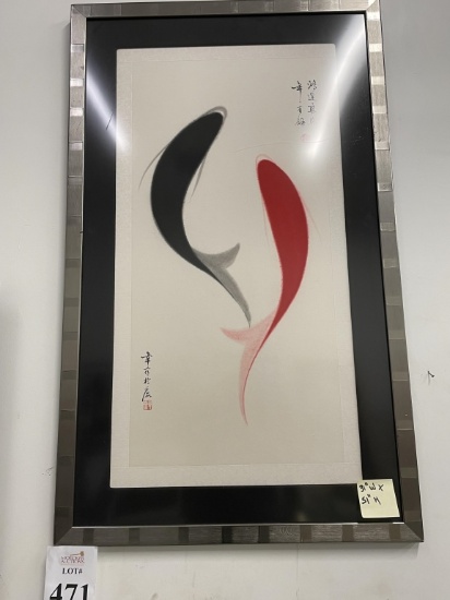 JAPANESE KOI FISH PRINT