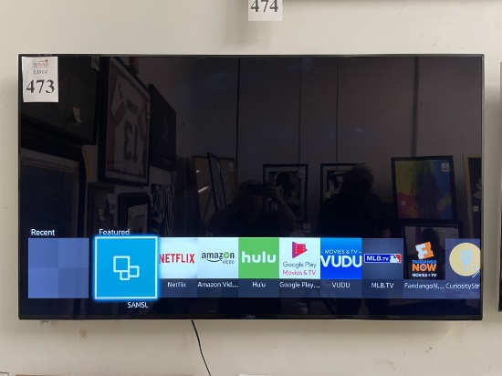 65" SAMSUNG TV, MODEL UN65HU8500F