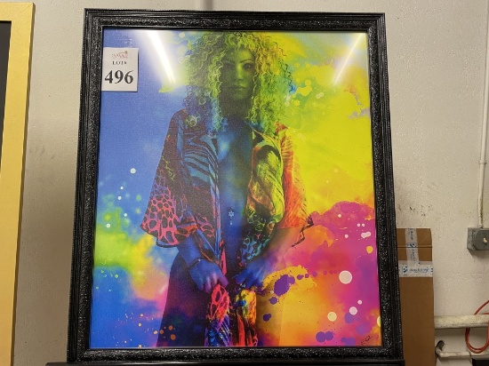 FRAMED PRINT ON CANVAS