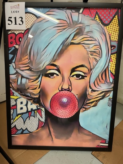 FRAMED PRINT MARILYN MONROE