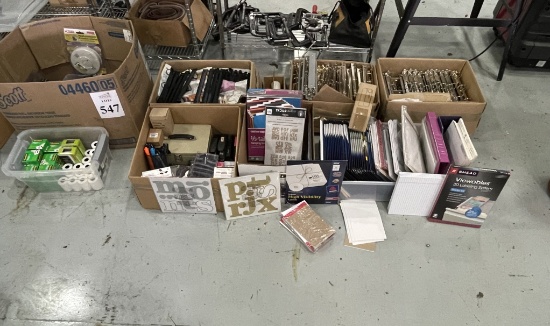 LOT CONSISTING OF OFFICE SUPPLIES