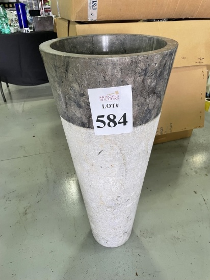STONE PEDESTAL SINK