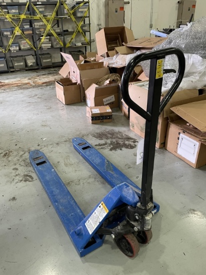 GLOBAL INDUSTRIAL PALLET JACK, 6600LB CAPACITY