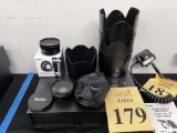LOT CONSISTING OF VIVITAR LENSES AND ACCESSORIES