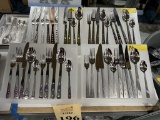 ASSORTED STYLE FLATWARE SETS INCLUDING SOME