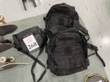 ASSORTED BACK PACKS, ALSO INCLUDES CAMERA CASE