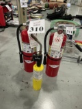 LOT CONSISTING OF FIRE EXTINGUISHERS