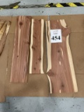 LOT CONSISTING OF CEDAR LOG SLICES