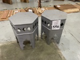 ALUMINUM END TABLES