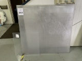 PIECES CLEAR CORRUGATED LEXAN