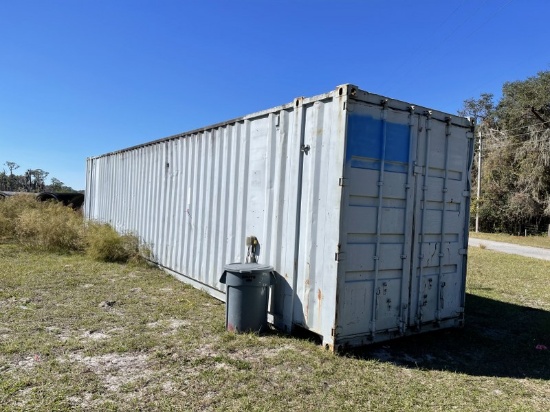 40' SHIPPING CONTAINER WITH CONTENTS